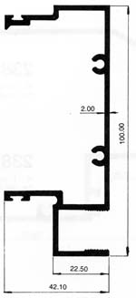 alumunium Curtain Wall-Window Wall Group 2293A